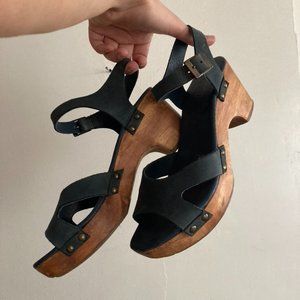 Cordani open toe clog sandals